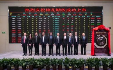 棉花期權今日上市,鄭商所打造國際紡織產品衍生品交易中心